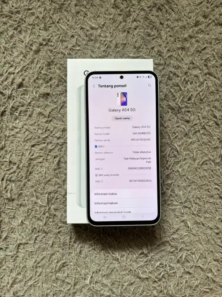 Samsung Galaxy A54 Sein
