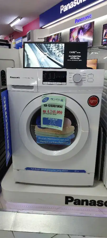 Panasonic Front Loading 8KG Cicil DP 0 Syarat KTP