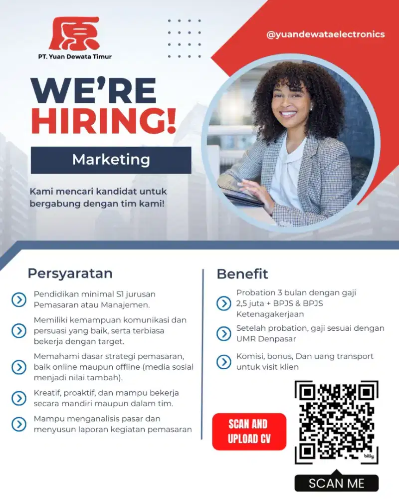 Dicari : Marketing