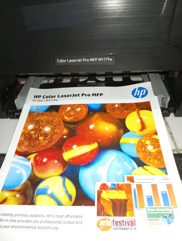 Printer LaserJet All in One Color LaserJet Pro MFP M177fw hilgliht