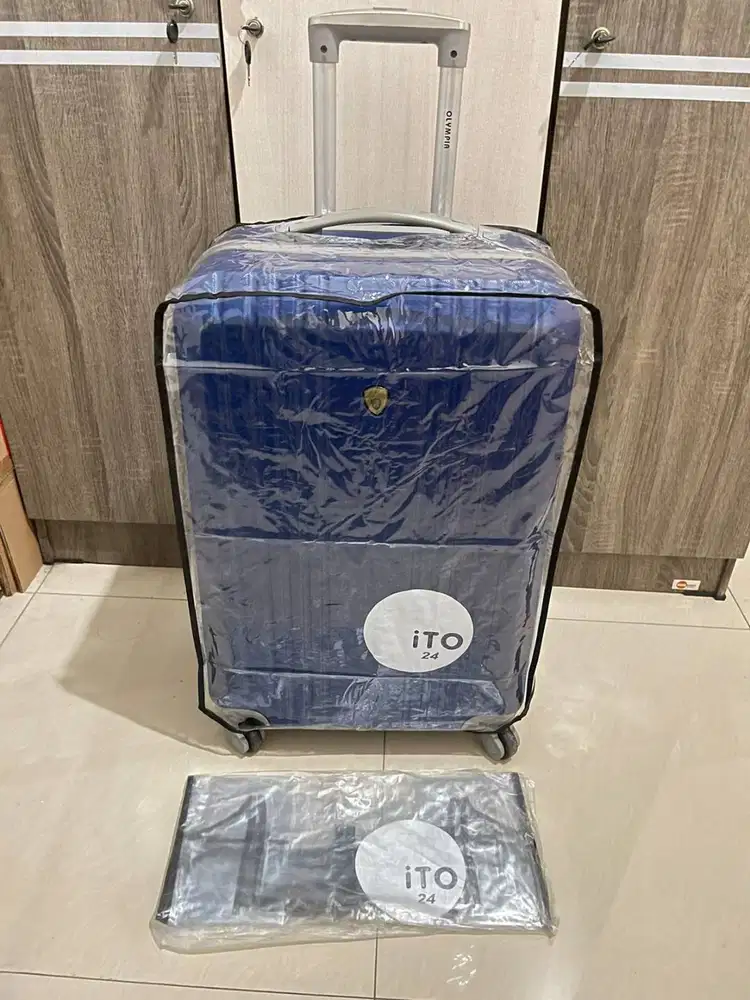 Sarung Koper Plastik 24inch Mika PVC Tebal 24 Inci 24 Pelindung Cover