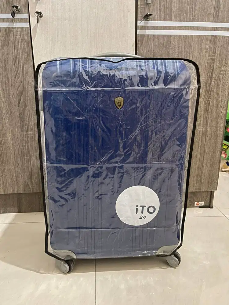 Sarung Koper Mika 24inch PVC Plastik 24 Inch 24inci Standart Cover 24