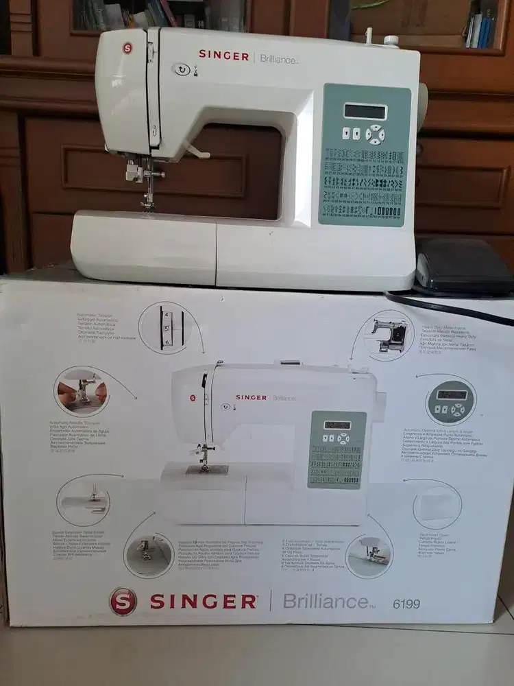 Mesin Jahit Singer 6199 Digital Brilliance