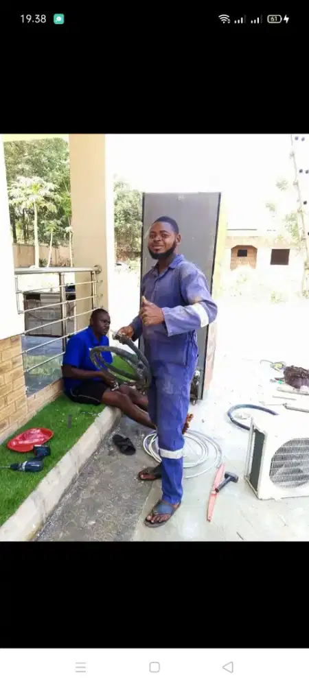 Jasa servis AC kulkas mesin cuci kompa air dll bergaransi