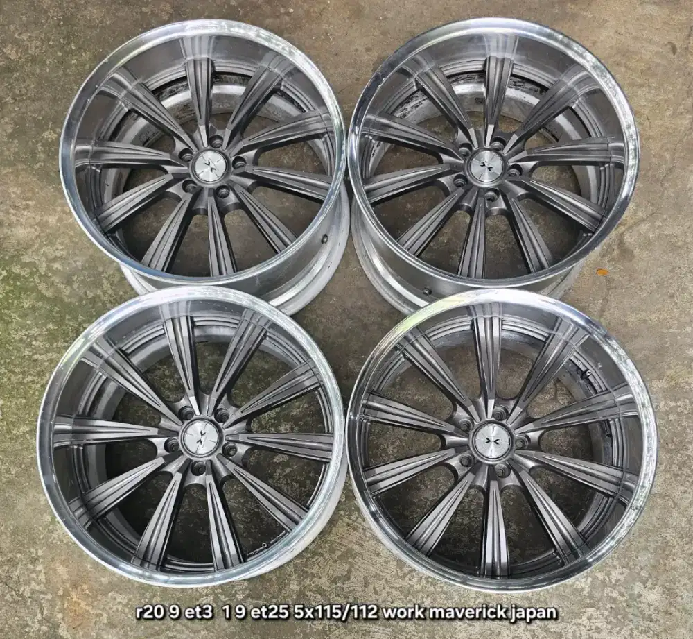 Velg ring 20 original weds maverick japan pcd 5x114/112