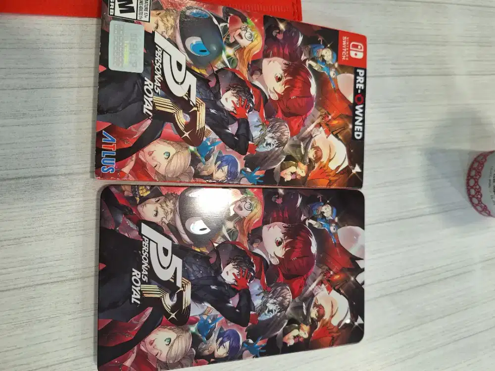 Kaset nintendo switch persona 5 royal steelcase