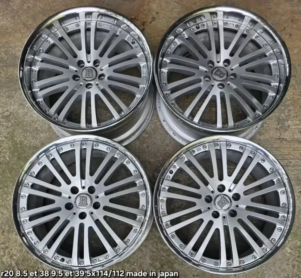 Velg ring 20 original work rezax pcd 5x114/112