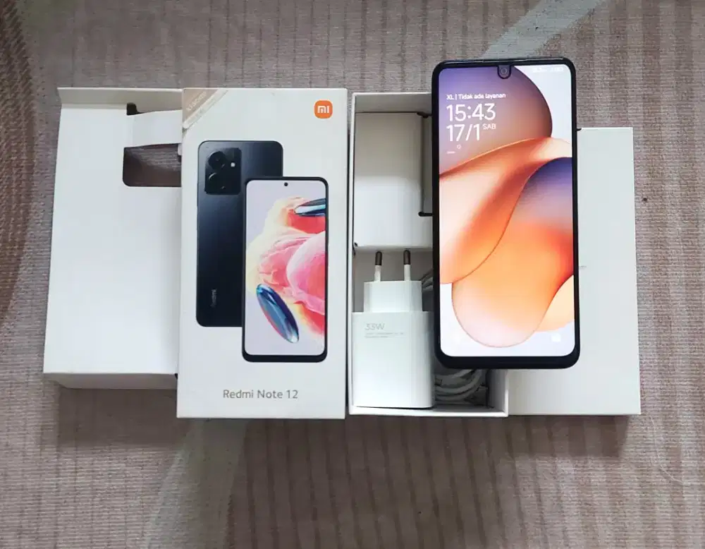 Xiaomi Redmi Note 12 Ram 6/128GB Fullset Original No minus