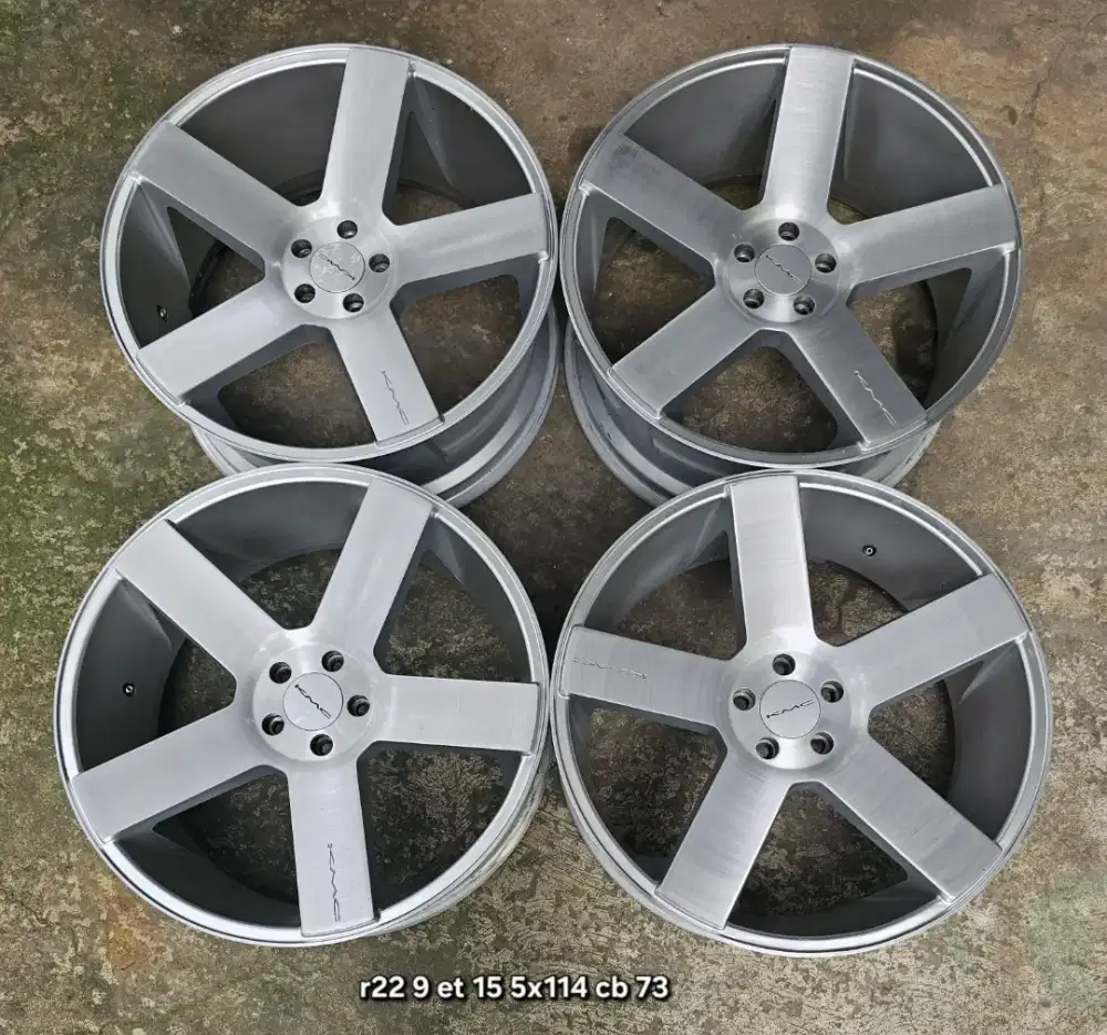 Velg ring 22 original kmc mc5pcd 5x114/112