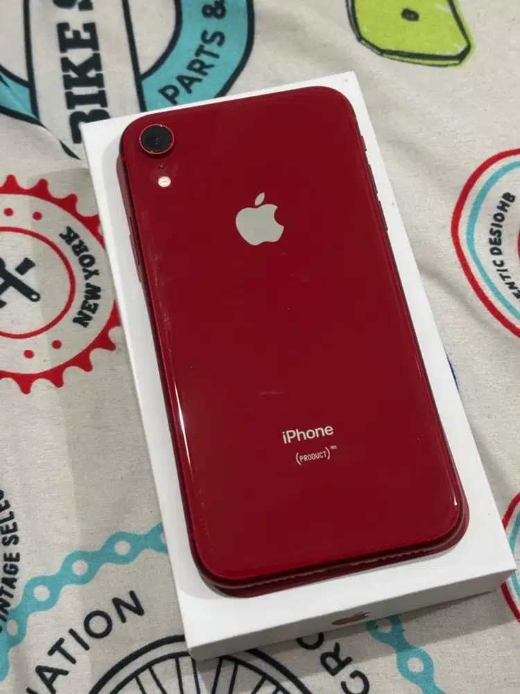 Iphone XR 64Gb registered anti blokir fullset mulus