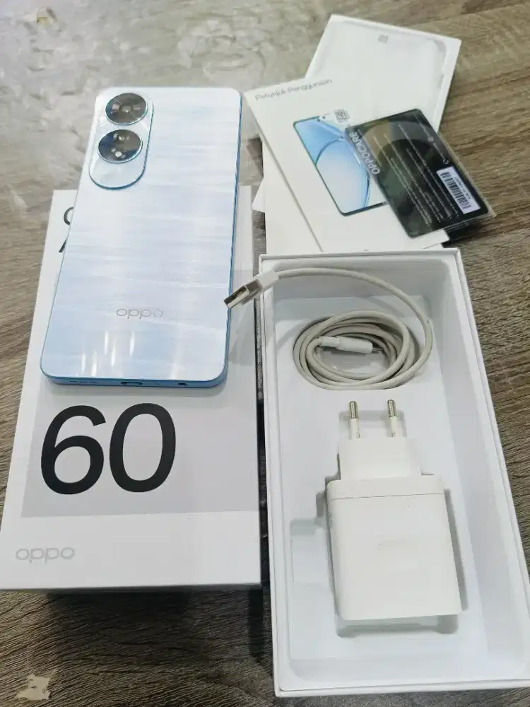 oppo A60 8/256 ori mulus fullset