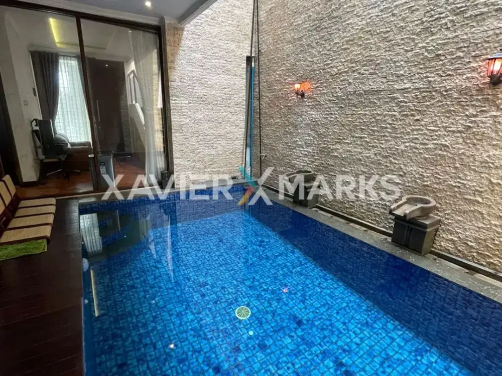 Jual Murah Rumah Bintaro Jaya dengan Private Swimming Pool Cakep
