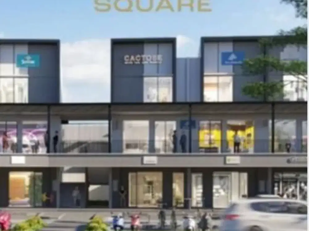 Dijual Ruko Cova Square Start From 2M-an Di Kota Harapan Indah Cocok Untuk Kantor, Coffe Shop, dan Retail Lokasi Sangat Strategis