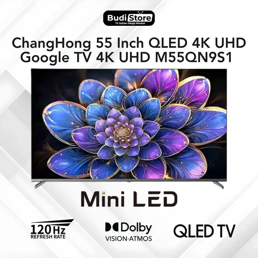 Changhong 55 Inch QLED 120Hz M55QN9SI Google TV 4K UHD