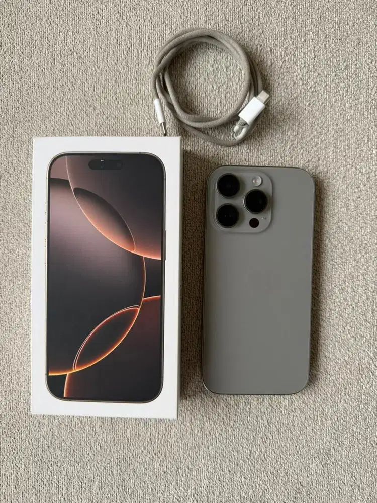 Iphone 16 pro 256gb (garansi inter)