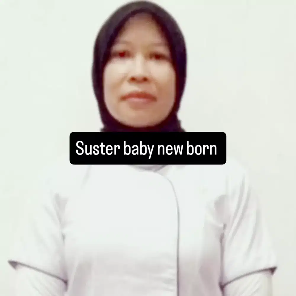 Ready suster baby,suster balita,suster lansia dan art/PRT.