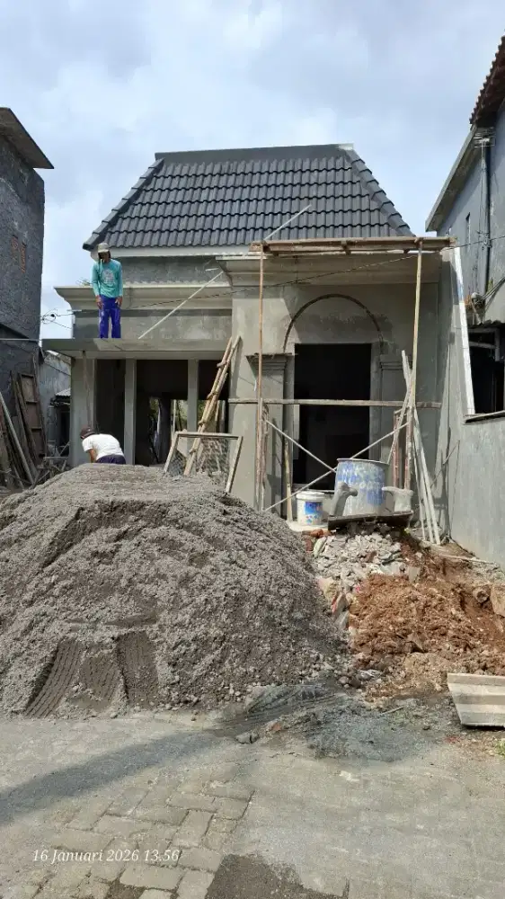 RUMAH BARU BANYUMANIK ON PROGRES 70%