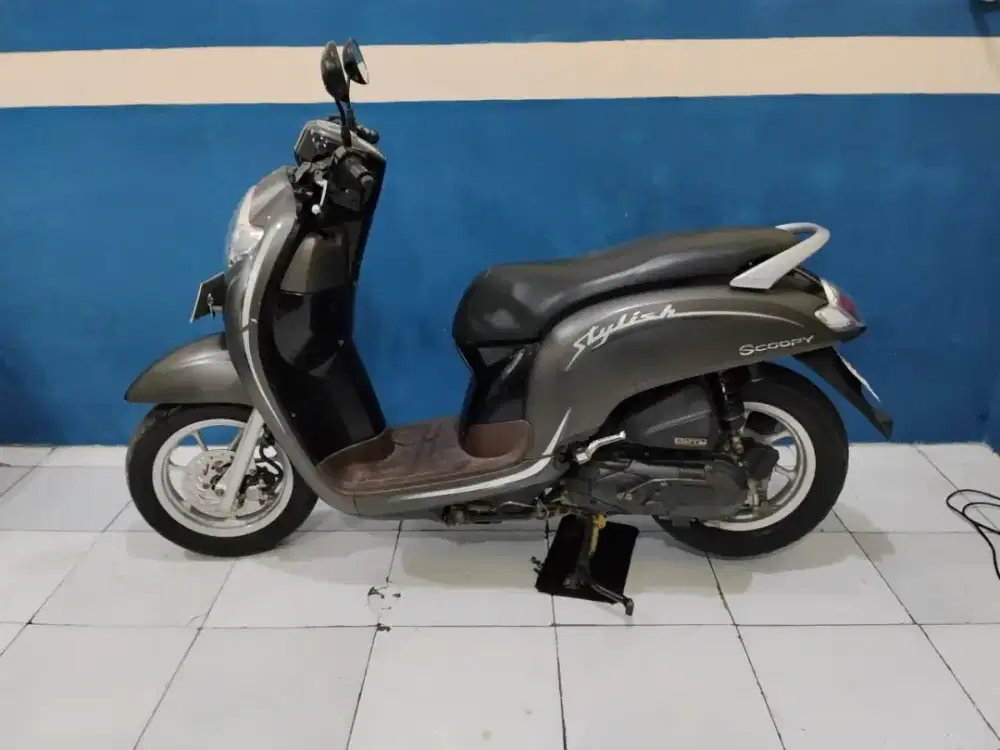 Honda Scoopy stylist 2018 kondisi gres