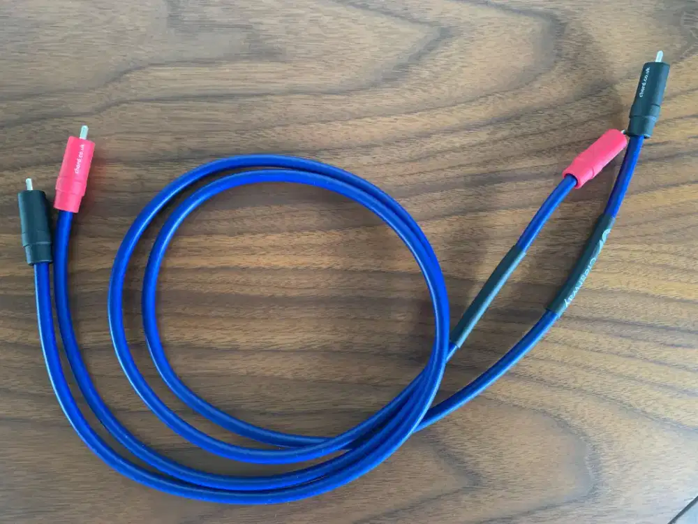 Chord Clearway RCA audio Interconnect Cable Kabel 1m
