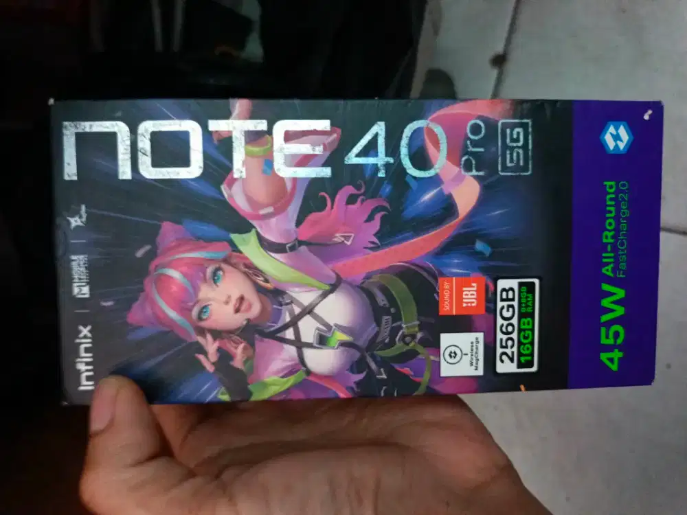 Infinix note 40 pro 5G 8/256