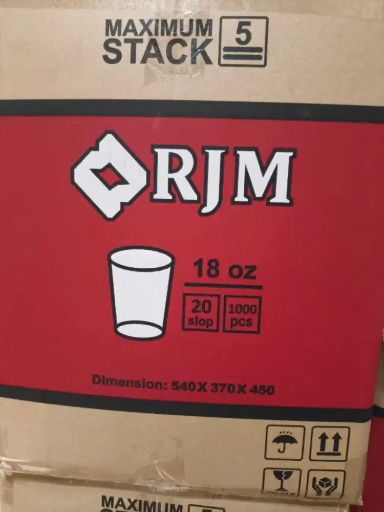 Gelas Plastik RJM 18oz 7Gr