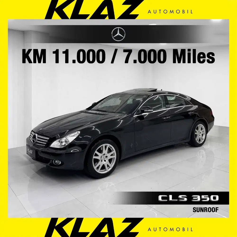 KM 11.000 !! ANTIK Kolektor CLS 350 ''2005 Tgn 1 Black on Red