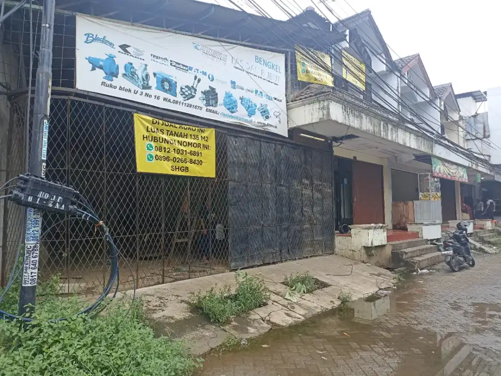 Dijual Cepat Ruko 2 lantai beserta Garasi Besar