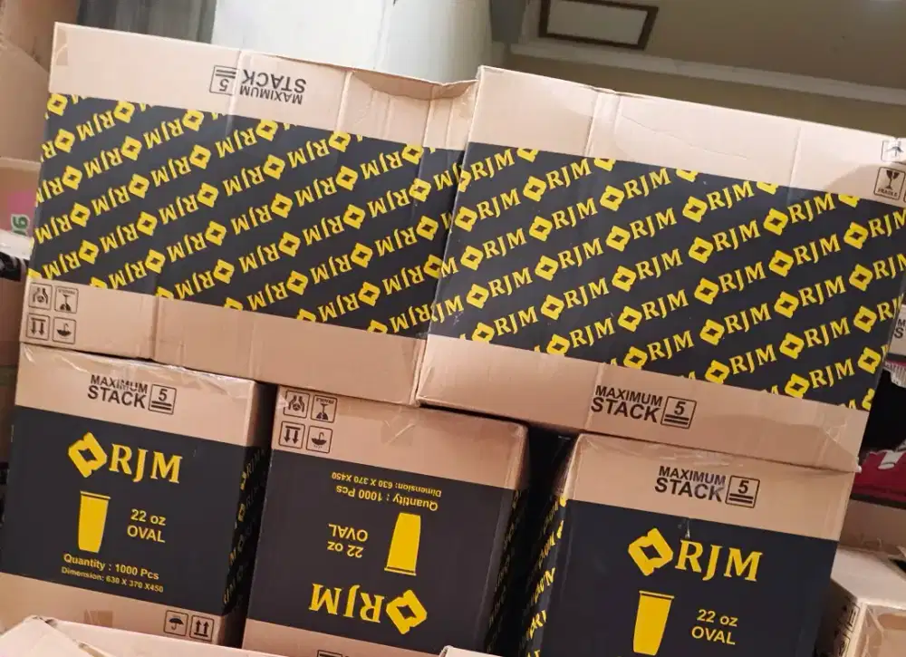 Gelas Plastik RJM 22 Oval