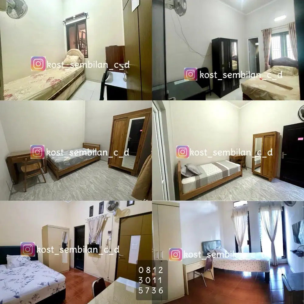 Kost Kos Putri Malang dekat UB Brawijaya, UMM 2, UM, UIN Maliki, ITN