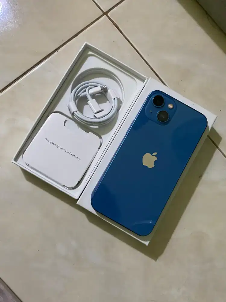 Iphone 13 Beacukai 128 Biru