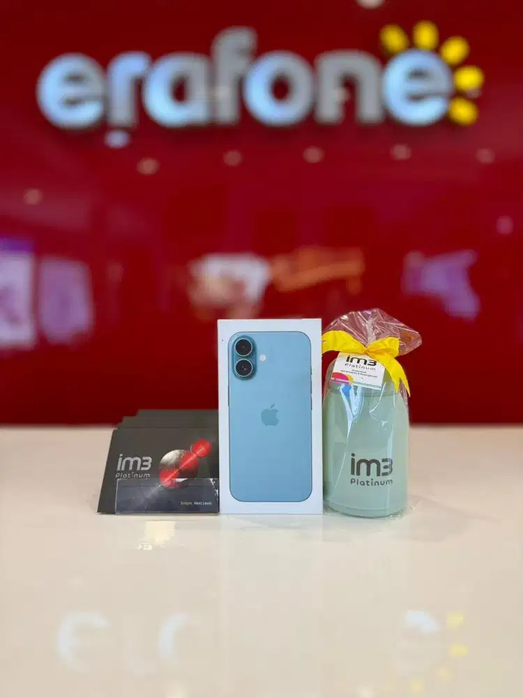 iPhone 16 128GB New Garansi iBox Kredit Syarat KTP aja