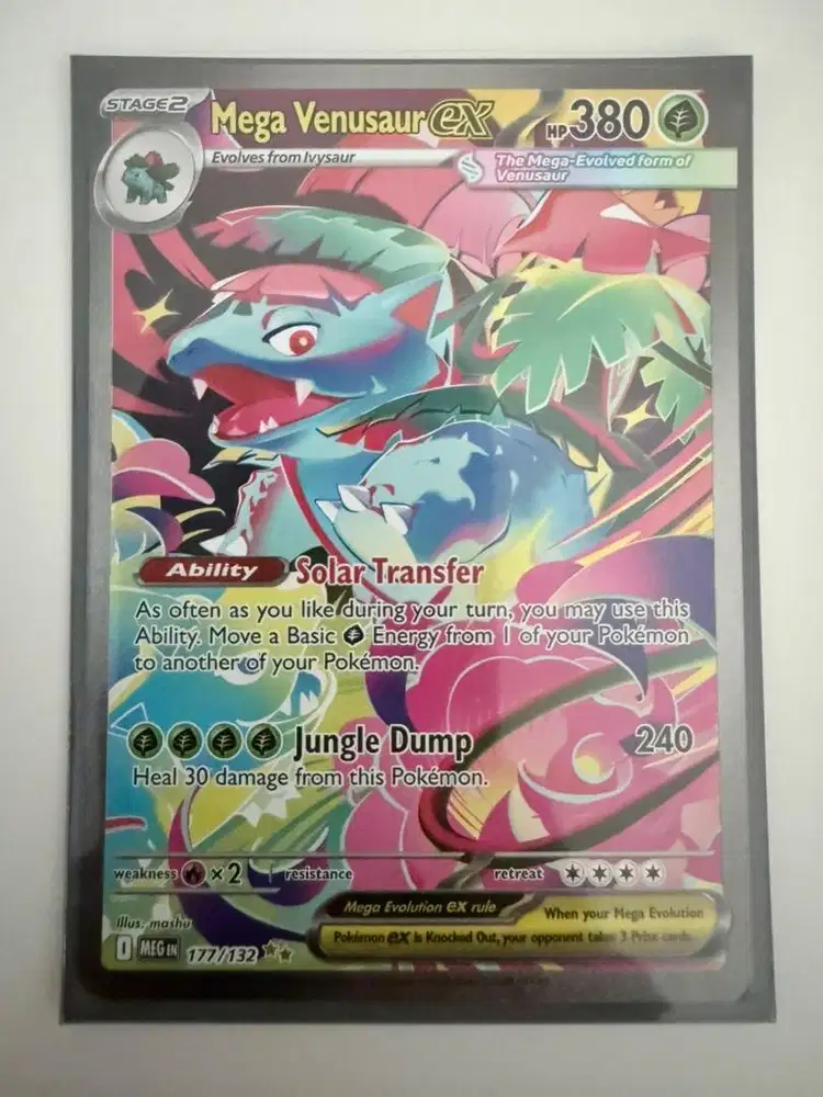 Kartu Pokemon TCG - Mega Venusaur eX