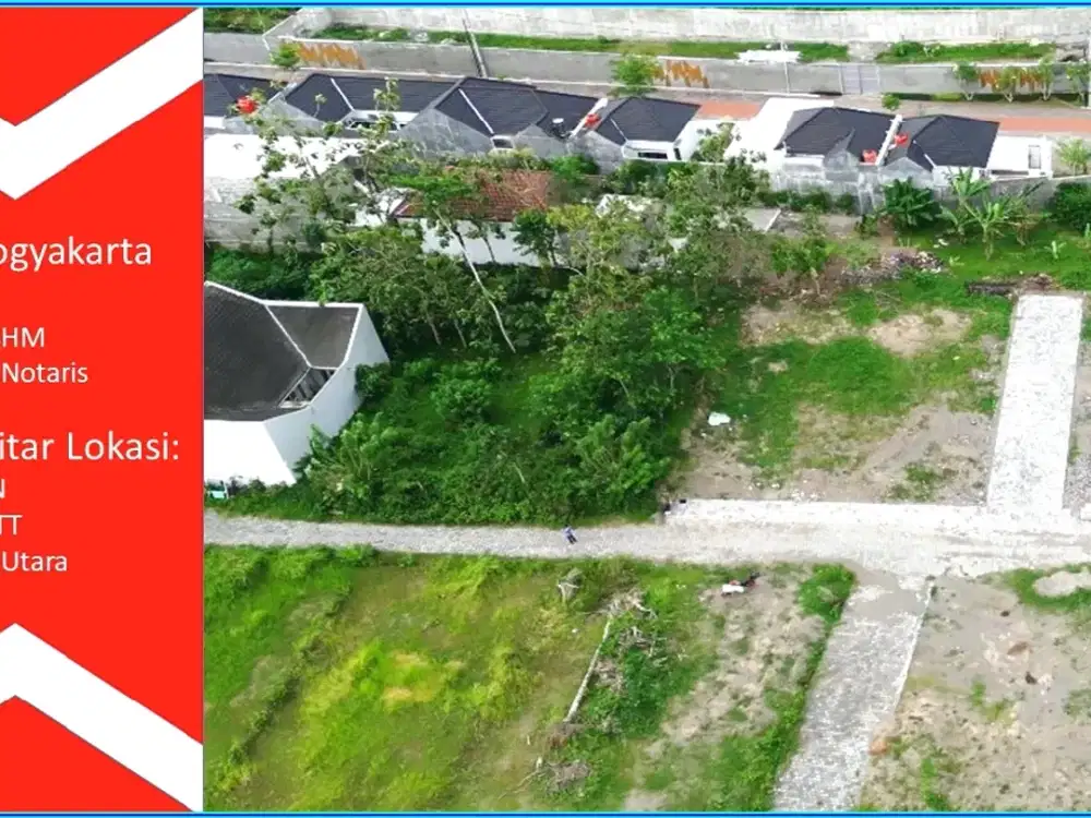 Tanah Siap AJB Dekat Jl. Palagan dan Timur Jl. Magelang, SHM