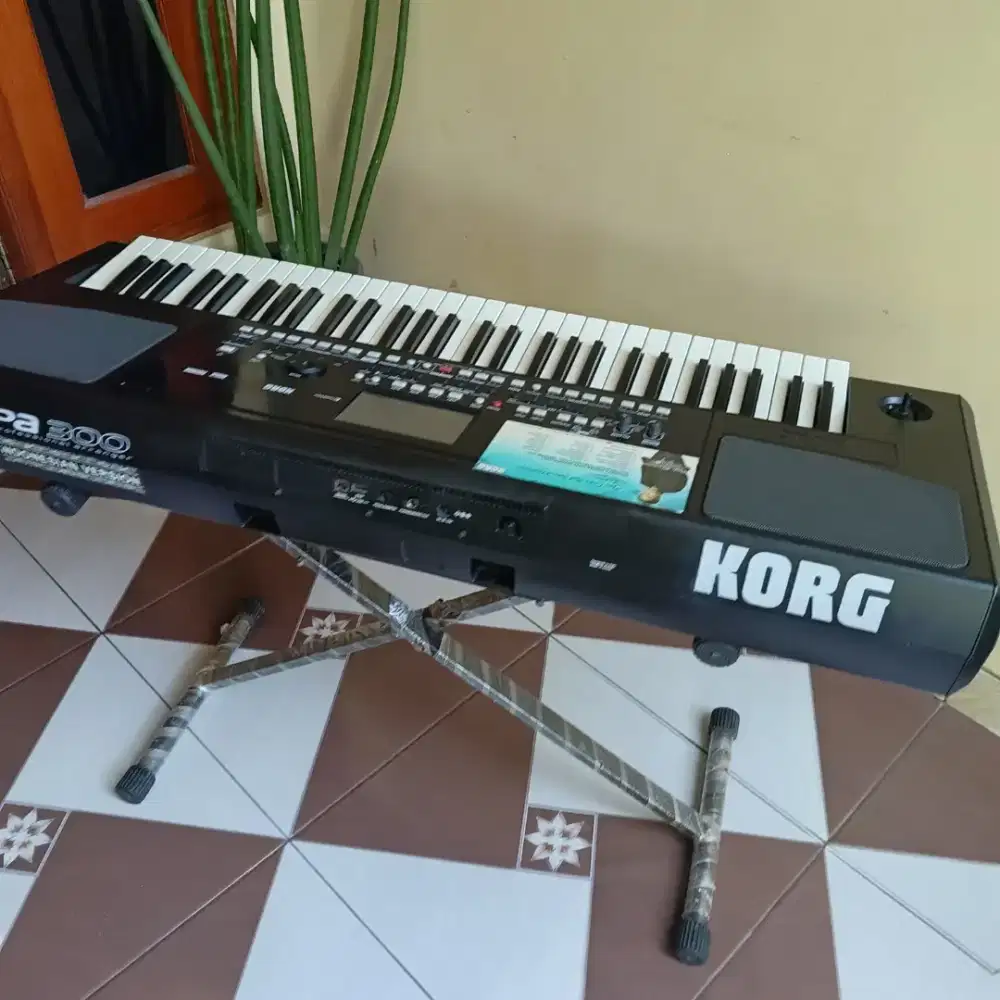 KORG pa 300 indo version 1 os V2 full style sampling