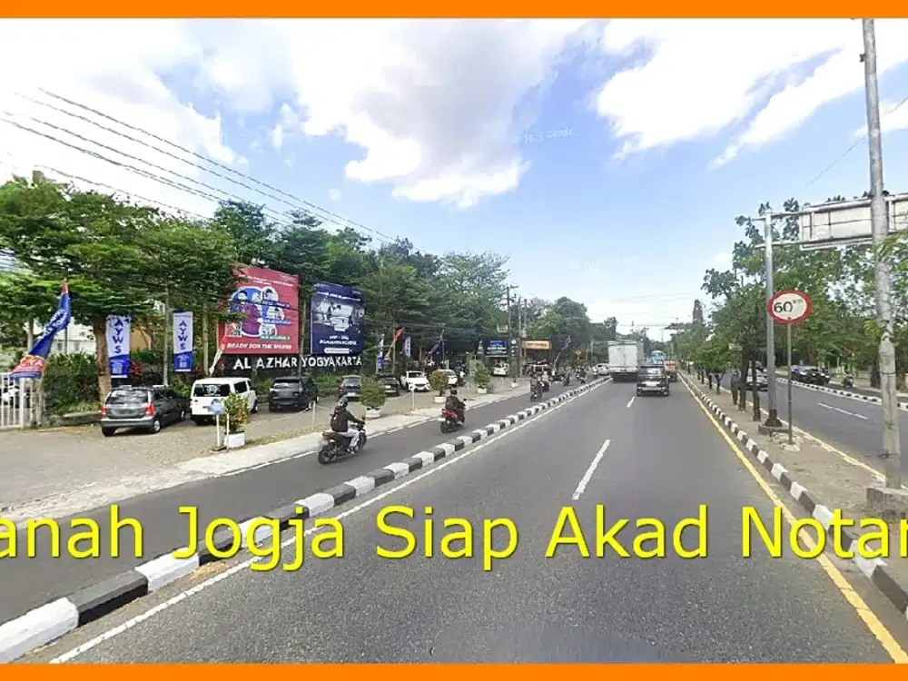 Tanah Siap AJB Dekat Exit Tol Monjali untuk Rumah, SHM