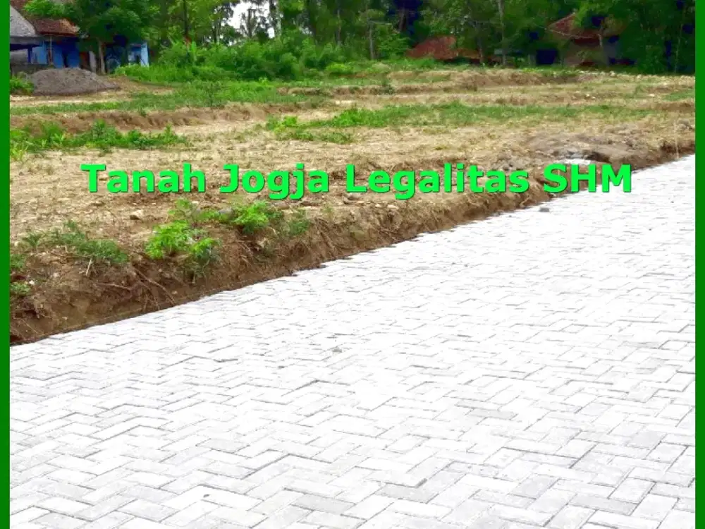 Tanah Bebas Banjir Gamping Sleman Siap AJB