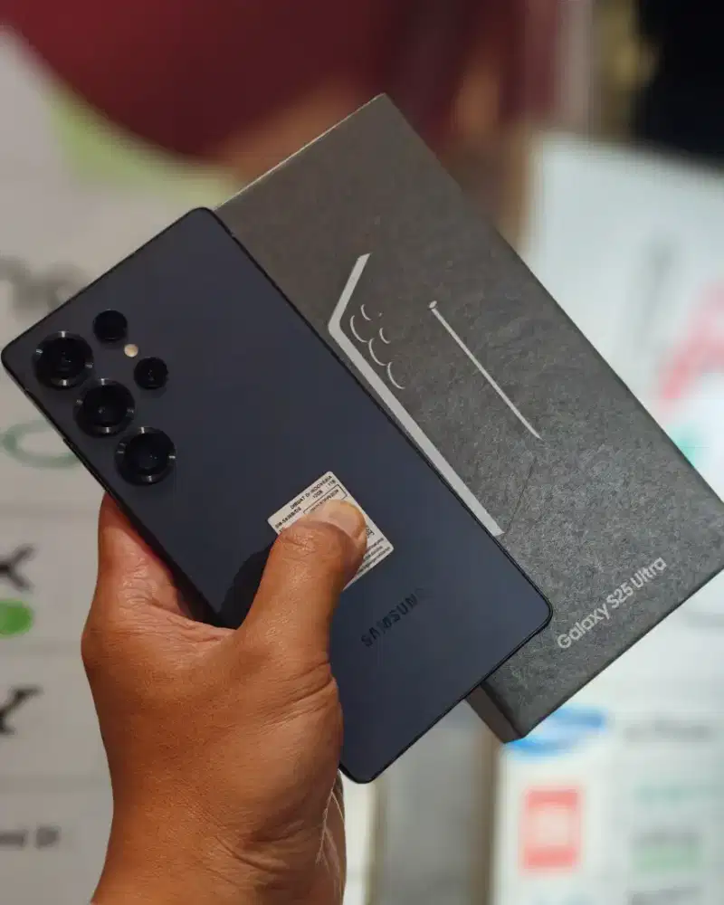 Samsung S25 Ultra 5G 1TB Jetblack 12/1000gb Sein Resmi Fullset Mulus