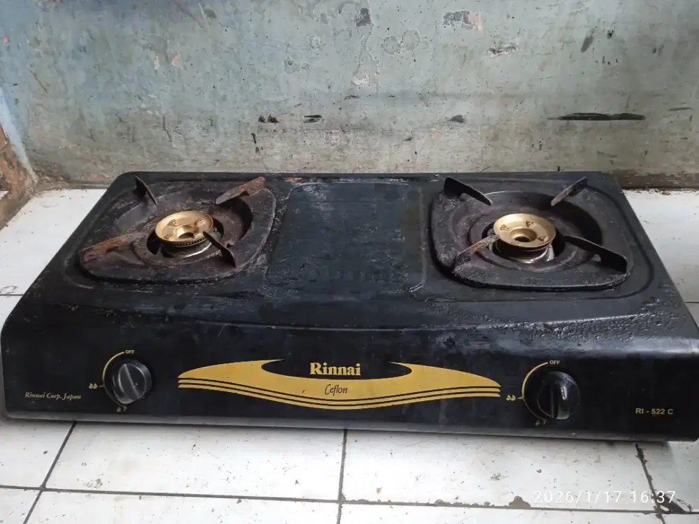Kompor gas RINNAI 2tungku RI-522C