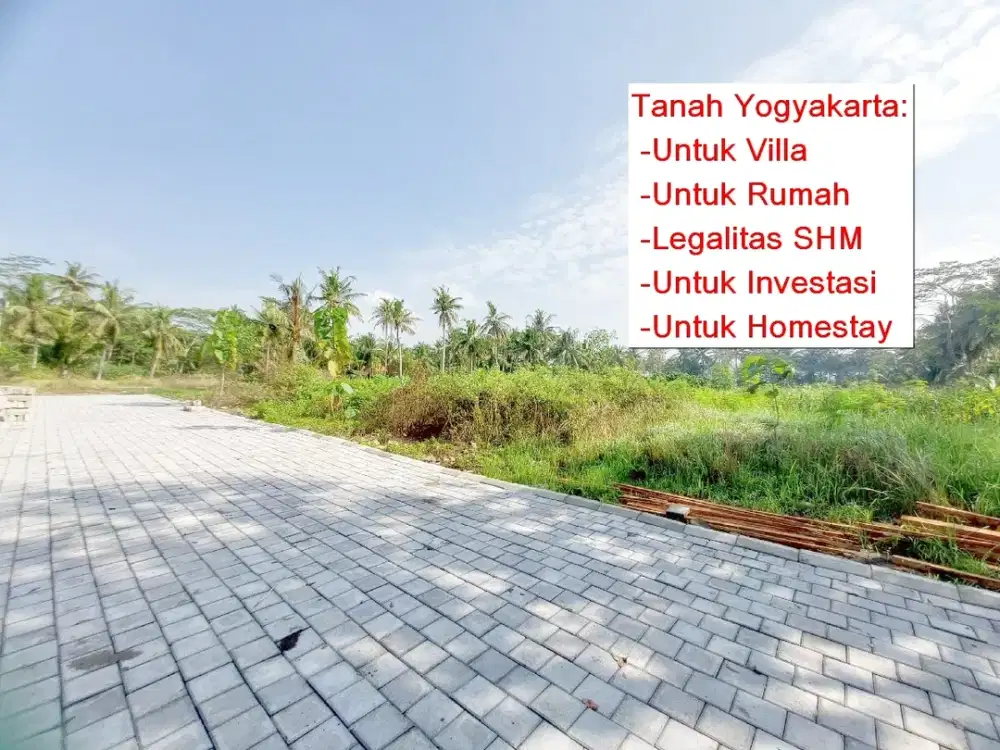 Tanah Murah 3 Menit ke Kampus UAD 4, Siap Bangun