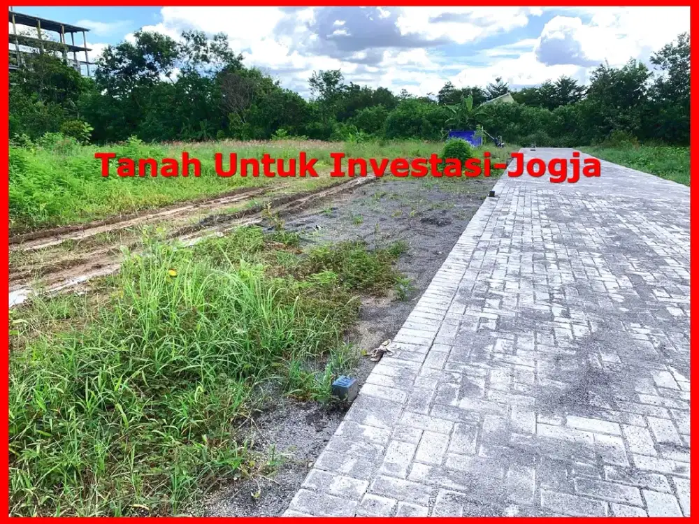 Tanah Dijual Dekat SKE, Trihanggo, Siap AJB dan SHM