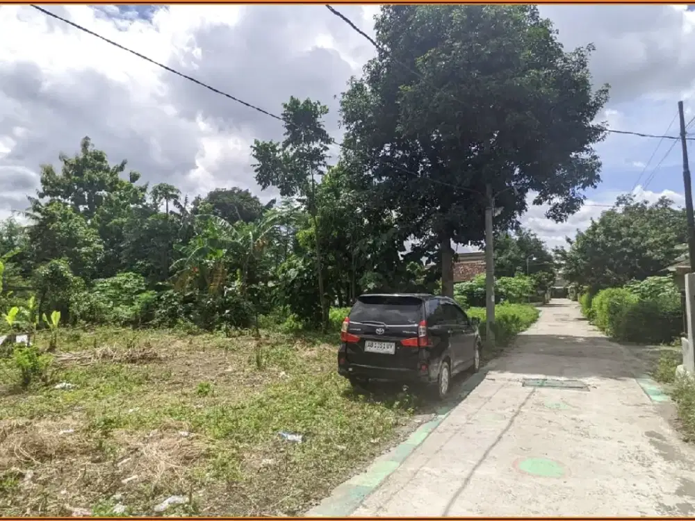 Dijual Tanah SHM Dekat RS Hardjolukito dan Kampus 2 UTY