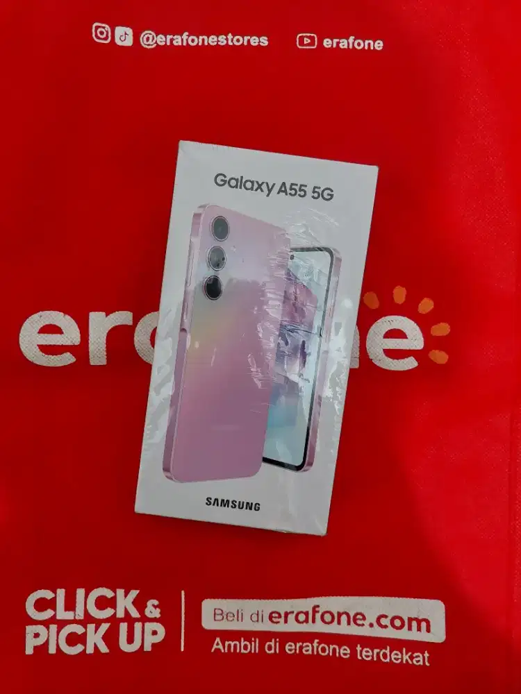 SAMSUNG A55 5G 8/256 NEW SEGEL RESMI