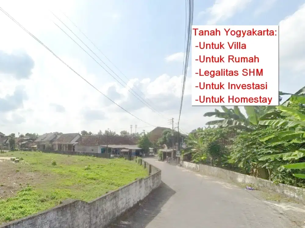 Dekat Terminal Jombor Tanah Cocok Untuk Investasi