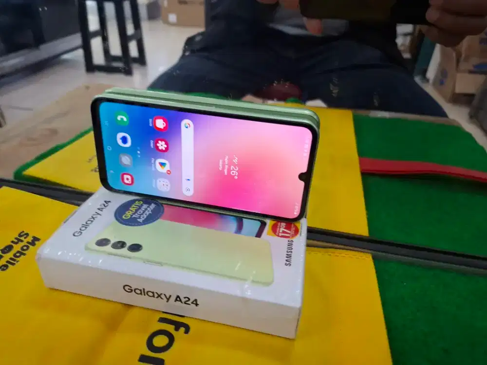 Samsung A24 Ram 8/128 GB mulus no minus lengkap