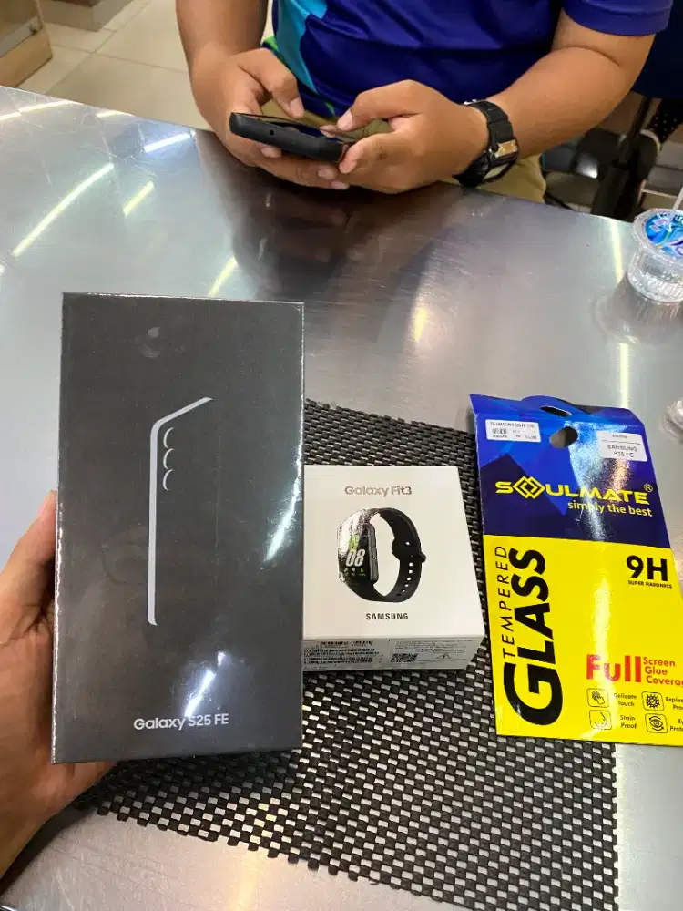 READY STOK PALING MURAH S25 FE 256 GRATIS Galaxy Fit 3&3 hadiah lain