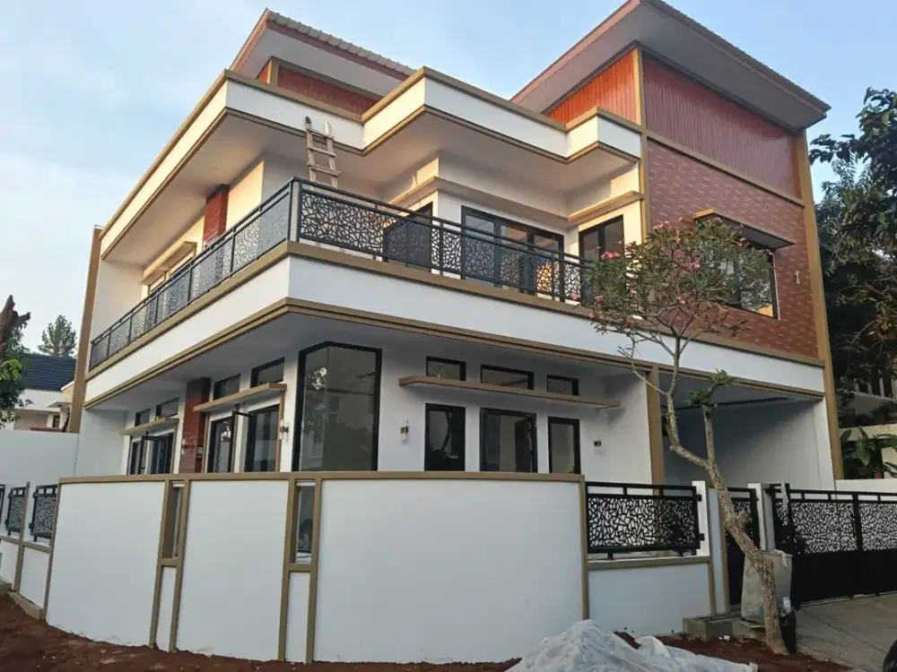 Dijual Rumah Siap Huni Dengan Design Modern Minimalis Posisi Hoek Berlokasi Di BSD Kencana Loka