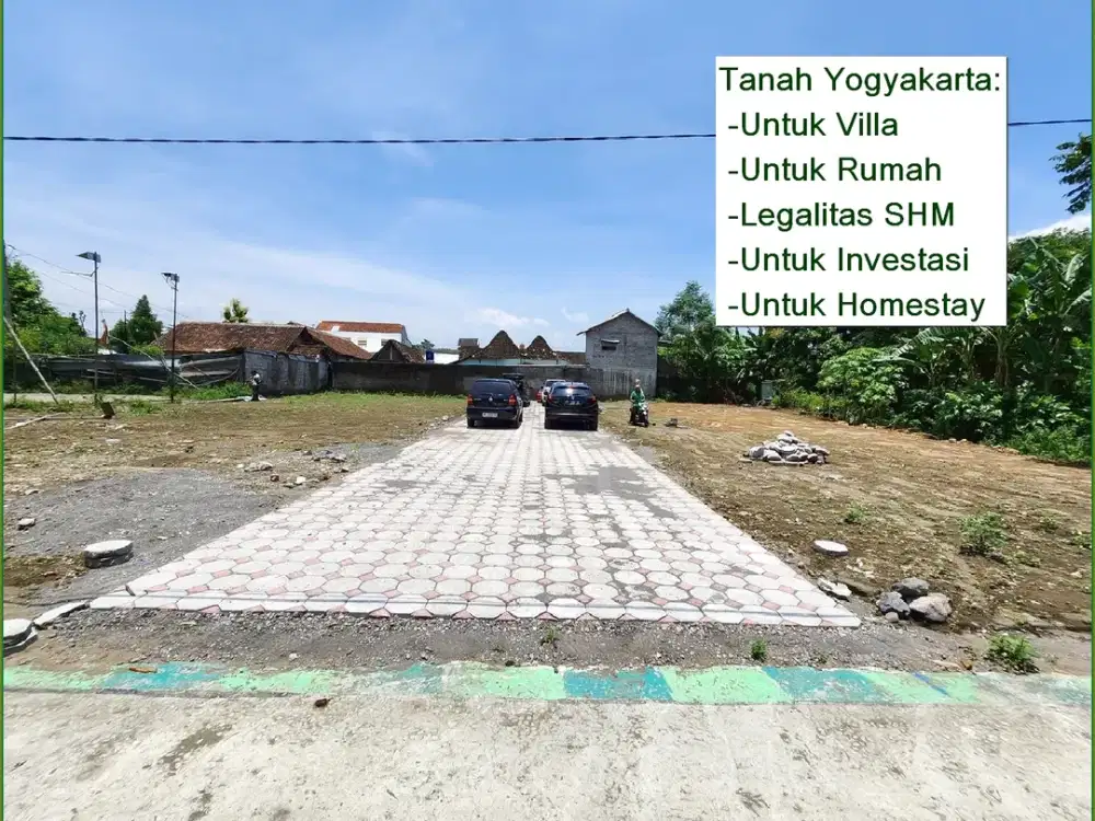 Tanah Dekat Bandara Adisutjipto Untuk Hunian Area Blok O