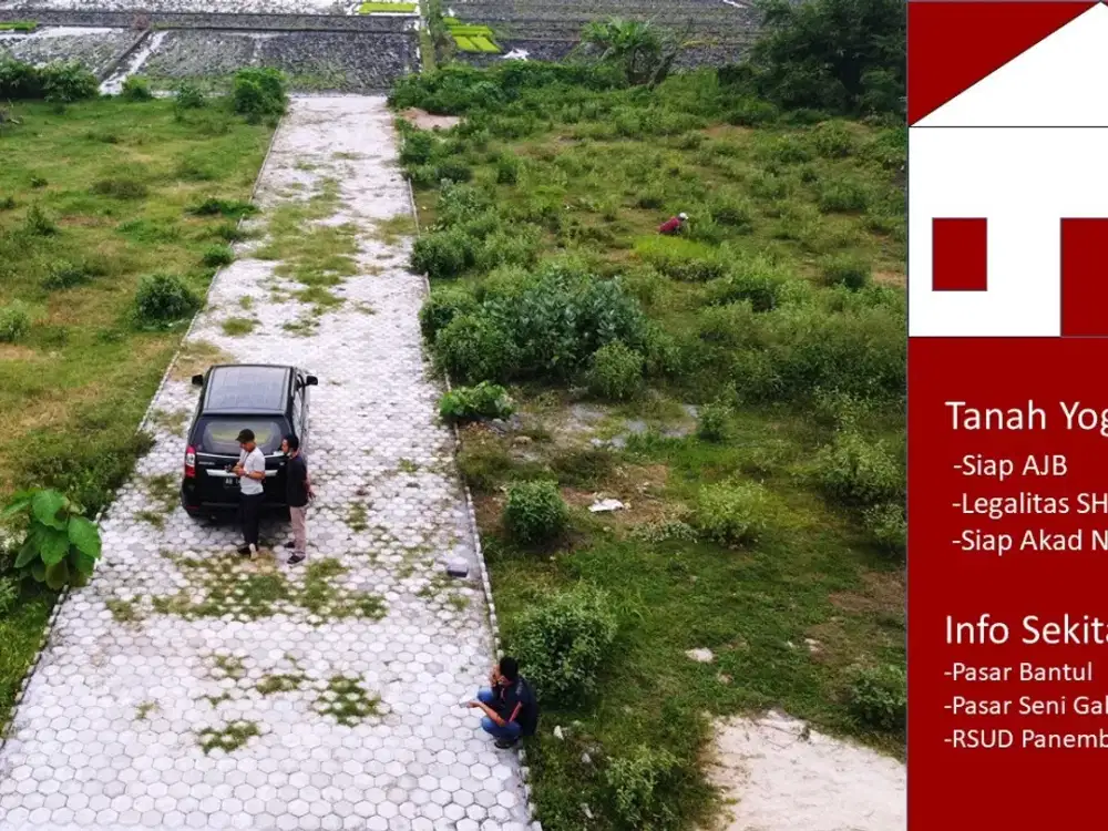 Siap Akad Notaris Tanah Dekat Pasar Bantul