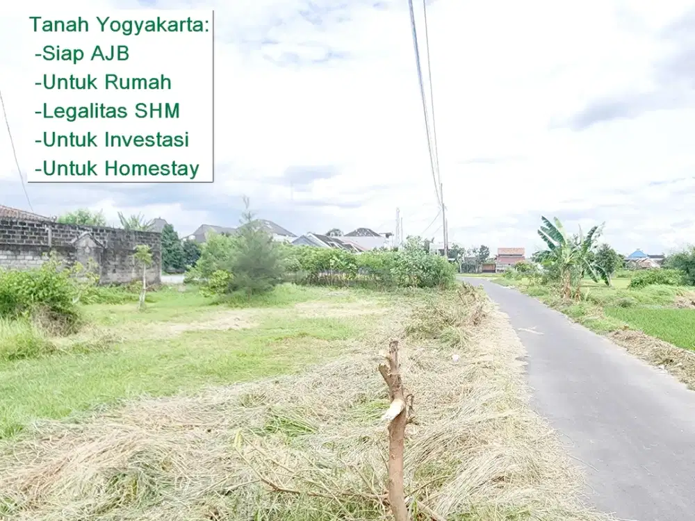 Legalitas SHM Tanah Dekat JCM Untuk Hunian Sleman