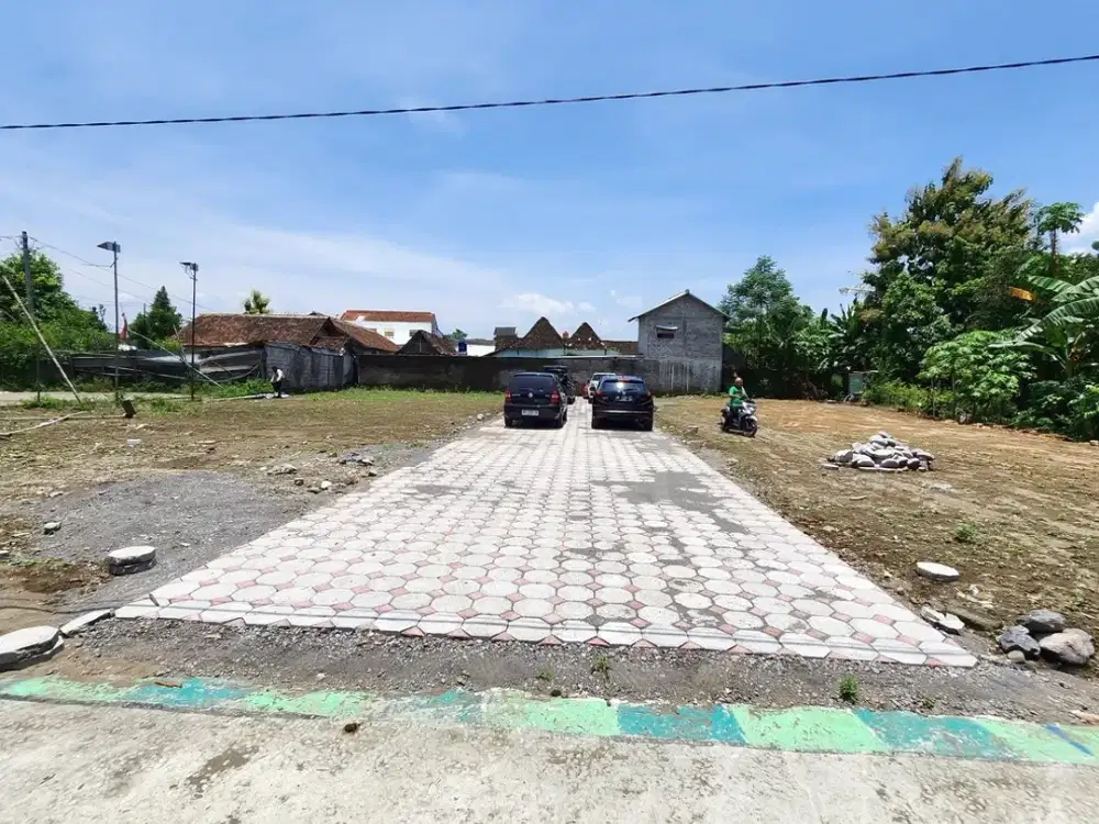 Tanah Dekat Ring Road Timur Legalitas SHM di Berbah